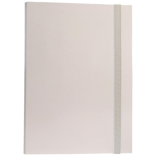 CARTELLA PROGETTO DORSO 3CM c/elastico BIANCO STARLINE